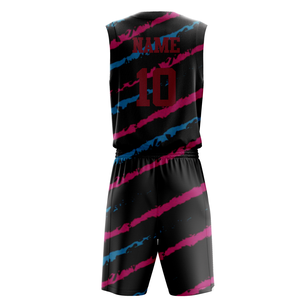 Maillot de basket-ball personnalisé et respirant 100 % polyester pour l'entraînement - Product Image 6