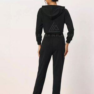 เสื้อคลุมมีฮู้ดกันลมสำหรับผู้หญิง ชุดลำลองแบบครอปท็อป ผ้าฝ้าย 100% ระบายอากาศได้ดี แห้งเร็ว - Product Image 4