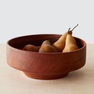 Bol de service en bois polyvalent pour salade, fruits, mélange et service, conçu pour une utilisation moderne à la maison, en cuisine et en restaurant - Product Image 1