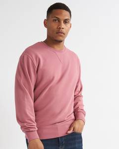 Sudadera Premium para Hombre, Cuello Redondo, Lisa, de Algodón Grueso, Estilo Casual y Urbano, Talla Grande - Product Image 3