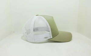 Injae VIna Custom Logo Design Terry Brim Unisex Hip Hop Mesh Back Travel Fishing Curved Casual Blank Multi Color Trucker Hats - Product Image 4