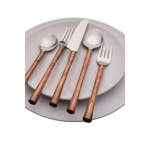 Luxury Olive Green Cutlery Set Stainless Steel <b>Flatware</b> With Mother Of Pearl Effect Acrylic Handle Dining Silverware Set On Sale - Product Image 4