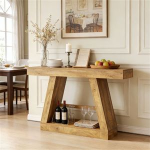 Consolle con Spazio Contenitore, Utilizzabile come Tavolino da Divano o Scrivania d'Ingresso - Product Image 1