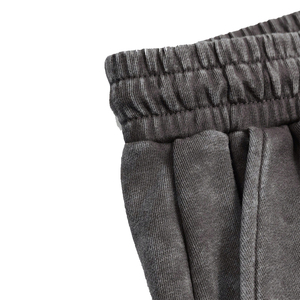 Pantalones cortos tie-dye de diseño personalizado para hombre, estilo urbano, tejidos, lisos, en diferentes colores, a la venta, con estampado sólido. - Product Image 2