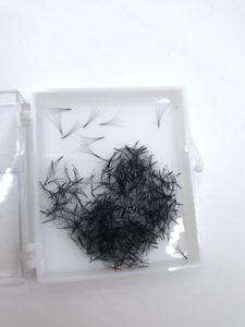 ขนตาปลอมสำเร็จรูปขายส่ง 4D 5D 6D 8D 10D ขนสังเคราะห์แบบเต็มเส้น ทำมือ Nesslash ไม่ทดลองกับสัตว์ ง่ายต่อการหยิบจับ - Product Image 4