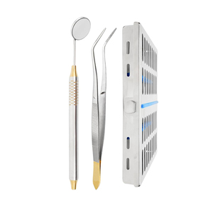 ชุดเครื่องมือทันตกรรม M.A SIDDIQUE INTERNATIONAL ชุดที่ 10 สำหรับทันตแพทย์  วัสดุสแตนเลสเยอรมัน สำหรับงานทำความสะอาดฟันแบบมืออาชีพ - Product Image 5