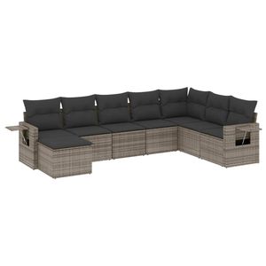 Conjunto de sofá de jardín gris - Product Image 2