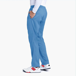 Mens Scrub Pants Custom Logo Nursing Workwear Trousers Lightweight Medical Clothing For Clinical Environments - Product Image 4