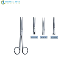 Tijeras de Disección Mayo Premium - Tijeras Quirúrgicas de Acero Inoxidable Reutilizables, Rectas y Curvas, de Alta Resistencia para Disección de Tejidos - Product Image 3