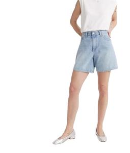 <b>Women's</b> Plus Size 100% Cotton Denim <b>Jean</b> Shorts Custom Streetwear Half Pants Breathable Workwear with Loose Fit Light Blue Color - Product Image 1