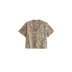 T-shirt à manches courtes pour homme, imprimé camouflage, coupe ample, col rond, jersey en coton - Product Image 5