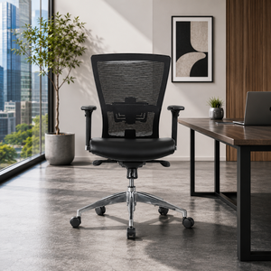 Premium Quality Modern Power Lift Chair Ergonomic Executive Swivel with <b>Adjustable</b> Height Fabric Upholstery for <b>Desk</b> Use - Product Image 1