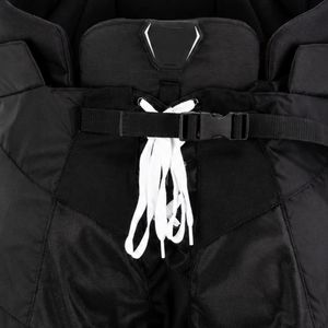 Shorts de hockey sur glace rembourrés bleu foncé pour hommes, pantalon léger de protection avec ceinture, équipement de match sportif - Product Image 4