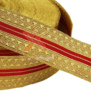 Nuevo Diseño de Trenzas y Lazos de Hilo de Bullion Ligeros, Trenzas y Lazos de Hilo de Bullion de Tela Suave - Product Image 4