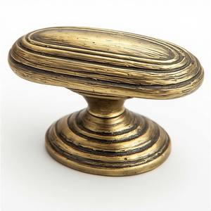 Heavy Duty Solid Brass <b>Door</b> <b>Knob</b> Polished Finish Classic Round Style for Interior Exterior <b>Doors</b> - Product Image 2