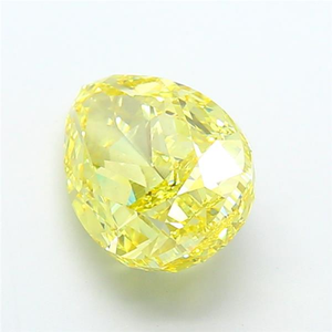 Diamante Suelto Certificado IGI, Color Amarillo Intenso, Alta Calidad, Cultivado en Laboratorio, Alto Brillo, Tipo CVD 2A, Excelente Brillo para Joyería - Product Image 3