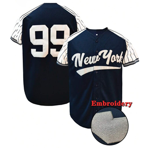 Camisetas de Béisbol Sublimadas al por Mayor OME, Camisetas de Béisbol Personalizadas para Hombre, Camisetas de Béisbol con Botones Completos - Product Image 1