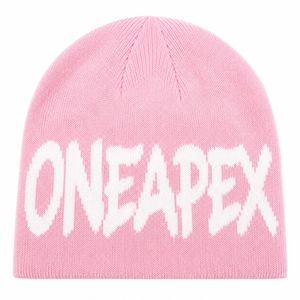 ONEAPEX SPORTS WEAR Custom <b>Navy</b> Red Knit Beanie <b>Hat</b> Embroidered Logo Waterproof 100% Acrylic Warm Winter Cuffed Streetwear - Product Image 6