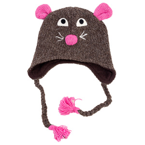 Gorro de lana suave hecho a mano con diseño de animal, cálido, lindo, cómodo, unisex, ecológico, para clima frío, uso diario, OEM Nepal - Product Image 5