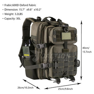 OEM Service Wholesale Tactical <b>Bags</b> Lightweight Sublimation Tactical <b>Bags</b> Solid Color Tactical <b>Bags</b> - Product Image 6