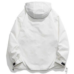 <b>Men</b> High Quality Hooded Windbreaker <b>Jacket</b> Waterproof Quick Dry Breathable Lightweight Casual Outdoor Water Resistant - Product Image 2