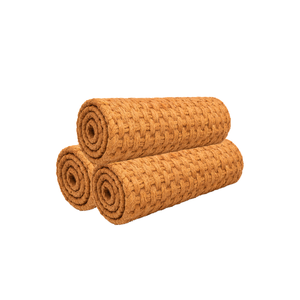 Alfombra de fibra de coco para jardín, composición natural y varios tamaños, rollo de fibra de coco resistente para paisajismo exterior. - Product Image 1