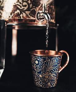 Fontaine à eau moderne en cuivre, esthétique traditionnelle, écologique, double paroi, grande capacité pour bureaux et maisons - Product Image 4