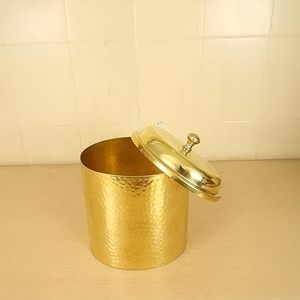 Premium Brass Container Wholesale Price Decorative Storage <b>Jar</b> for Spices Sugar Tea and Kitchen Use By M/S SHAAD HANDICRAFTS - Product Image 3