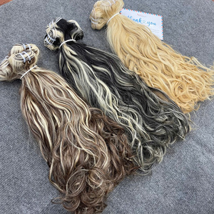 ผมบลอนด์ธรรมชาติแบบลอนจากเวียดนาม ราคาโรงงาน ผมแท้ ไฮไลท์สีสวย ผมเวอร์จิ้นแบบเป็นมัด - Product Image 6