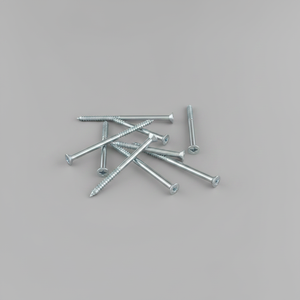 Vis de construction robustes PDC pour bois, métriques et impériales, classe 4, zinguées, à filetage grossier, à tête fraisée/plate, en acier au carbone - Product Image 2