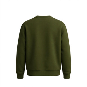 Sudadera de Cuello Redondo para Hombre, Color Personalizado, Corte Regular, Tejida, Informal, para Otoño, 100% Algodón, Forrada, Ecológica - Product Image 2