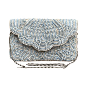 2025 Fashionable Handmade Beaded <b>Handbag</b> Open Closure <b>Sequined</b> Decoration Trendy Bag Girls Wholesale Price Export India - Product Image 1