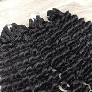 Cabello Humano Virgen Vietnamita de Lujo y Alta Calidad para Mujeres, Color Chocolate Marrón, Sedoso, Liso, Precio de Fábrica al por Mayor - Product Image 1