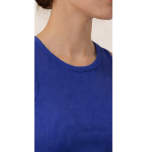 เสื้อกล้ามครอปแขนรัดรูปสำหรับผู้หญิง ผ้าเนื้อนุ่ม ยืดหยุ่นได้ ใส่ได้หลากหลาย สไตล์ลำลอง ใช้ได้ทุกวัน ผลิตในอินเดีย - Product Image 5