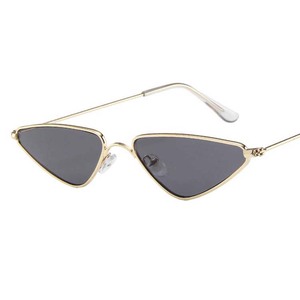 แว่นกันแดดทรงแคทอาย กรอบโลหะ แฟชั่นสำหรับผู้หญิงและผู้ชาย - Product Image 2