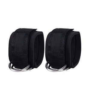 Attelle de cheville en néoprène et spandex avec fermeture auto-agrippante, élasticité réglable, protection professionnelle pour la musculation en salle de sport - Product Image 2