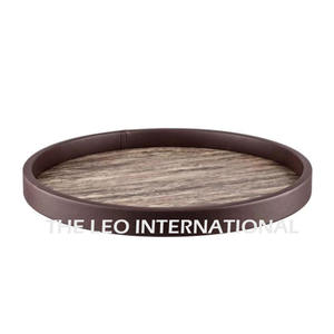 Enamel Color Nordic Creative Party Restaurant Dish Plate Tableware Set <b>White</b> Flower Printed <b>Round</b> Shape - Product Image 4