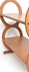 Zapatero de Madera Geométrico Tradicional y Moderno con Estantes Abiertos, Mueble de Almacenamiento para Entrada, Fabricante Mayorista - Product Image 6
