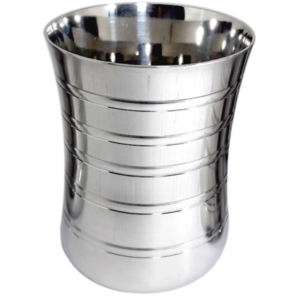 Verres à eau en acier inoxydable fabriqués en Inde à bas prix, design classique, style vintage, compatibles lave-vaisselle, unisexe - Product Image 1