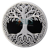 Nouvelle Conception en Promotion : Patch Brodé Adhésif sur Toile avec Bordure Merrow, Couleur Personnalisée, Prix Raisonnable