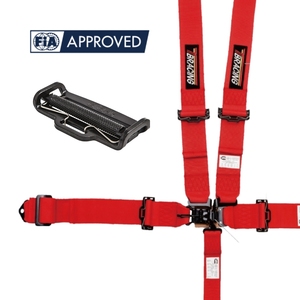 Composants de ceinture de sécurité de course professionnelle Taiwan TBRACING, ajusteur en acier de 3 pouces, certifié FIA 8853 2016, longueur de sangle 141g - Product Image 1
