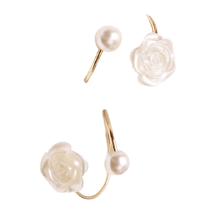 Anillos de Servilleta de Aluminio Duraderos para Boda o San Valentín, Forma de Rosa, Decorativos, Porta Servilletas Metálicos, Diseño Floral para Fiestas y Reuniones Familiares - Product Image 5