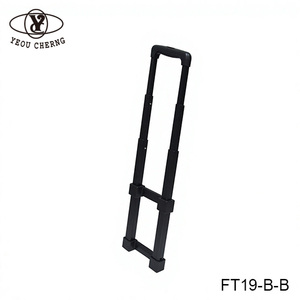 Valise à 4 sections avec poignée télescopique en aluminium et plastique pour valises souples - Product Image 1