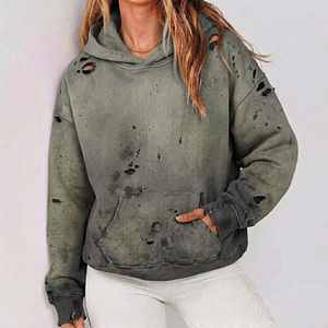 Wholesale women <b>hoodie</b> <b>lightweight</b> <b>hoodie</b> drawstring <b>hoodie</b> Custom Logo Apparel Factory Supply - Product Image 5