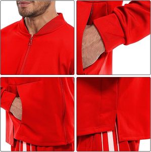 Conjunto Deportivo de 2 Piezas para Hombre, Resistente al Viento, con Sudadera con Cremallera Completa y Pantalones Deportivos, Marca Superior International - Product Image 5