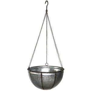 Pot de fleurs suspendu en métal avec revêtement en poudre de qualité supérieure pour la décoration intérieure et extérieure du jardin - Product Image 5