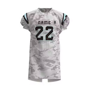 Uniforme de football américain pour adultes, dernier design, respirant, couleur personnalisée, service OEM, haute qualité - Product Image 2