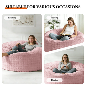 Canapé pouf en velours haute densité, nouveau mobilier moderne pour la maison, meubles de salon, pouf MD28 - Product Image 3