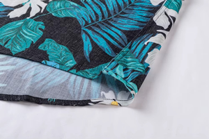 Chemise décontractée pour homme, chemise hawaïenne à manches courtes de haute qualité, chemise hawaïenne à fleurs personnalisée, chemise Aloha pour homme, chemise hawaïenne tropicale d'été pour homme - Product Image 2