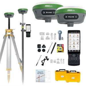 อุปกรณ์สำรวจ SMA26 Plus R T K รุ่นยอดนิยม สินค้าใหม่ พร้อมฐานรับสัญญาณแบบพกพา ด้ามจับพลาสติก DIY ตัวรับสัญญาณ GNSS คู่ พร้อมซอฟต์แวร์ Sur/vey - Product Image 3